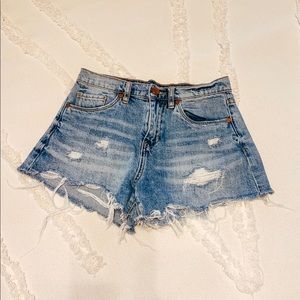 Blanknyc the barrow denim shorts